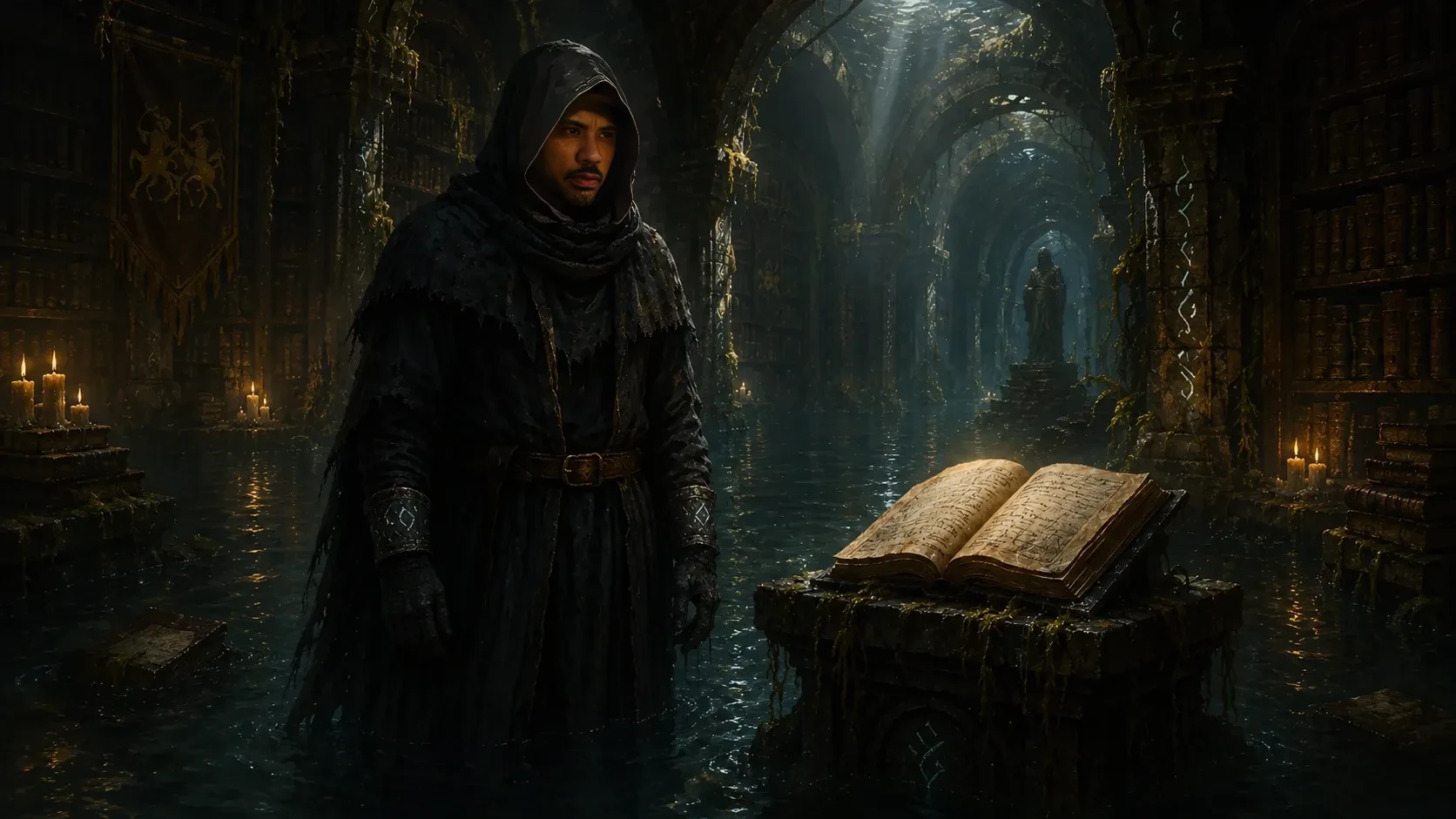 A Biblioteca Submersa